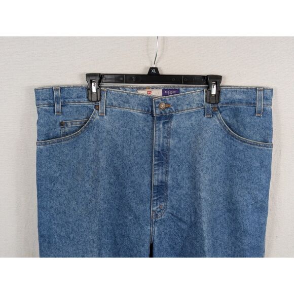 Vintage Levi's 540 Relaxed Fit Wrinkle Free Jeans Brown Tag Men's Size 42x30 - Picture 2 of 12